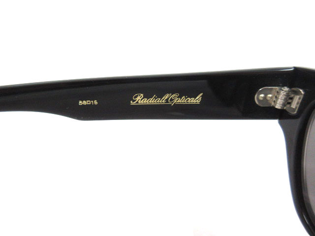 未使用品 RADIALL ラディアル OPTICALS サングラス GIBBONS SUNGLASSES 