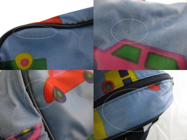 マリメッコ Marimekko リュックサック デイパック バッグ 車 カー Pvc ビニール ブルー 青 赤 レッド キッズ 男の子 鞄 メンズ 121 ベクトルパーク