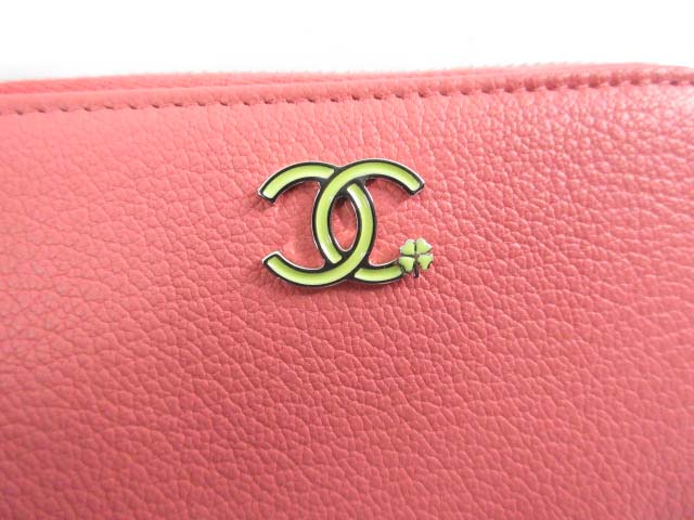未使用品 シャネル CHANEL コインケース 小銭入れ ラウンドジップ 