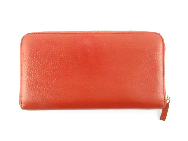 グッチ GUCCI 長財布 ウォレット ラウンジファスナー ジッピー saffron 