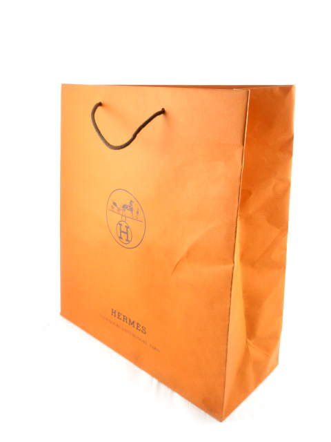 エルメス Hermes 紙袋 ショッパー ショップ袋 純正 42ｃｍ 47ｃｍ 17ｃｍ 鞄 バッグ 大きめ その他 121 ベクトルパーク