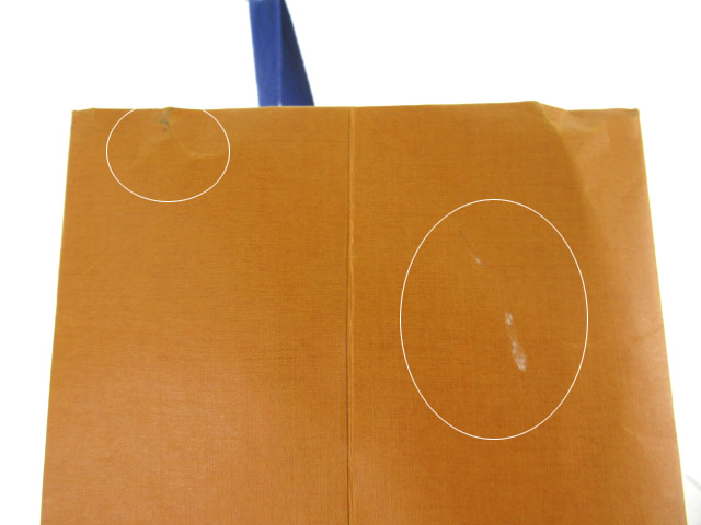 ルイヴィトン Louis Vuitton ショッパー ショップ袋 紙袋 純正 オレンジ 40ｃｍ 34ｃｍ 鞄 新作 その他 121 ベクトルパーク