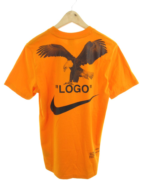 未使用品 オフホワイト OFF WHITE NIKE ナイキ Tシャツ 半袖 18AW NRG 