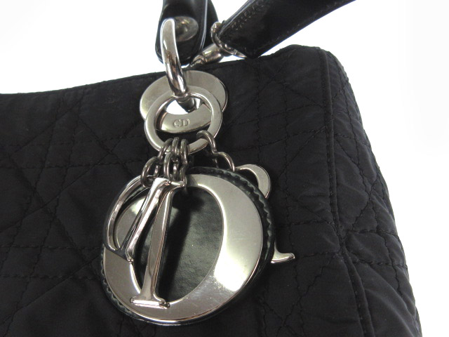 Dior LadyDior 黒 ナイロン キルティング クラッチ ショルダー 楽天市場】Dior ディオール カナージュ レディディオール