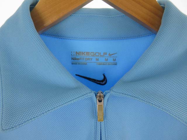 ナイキ NIKE GOLF ゴルフ ポロシャツ 半袖 ハーフジップアップ