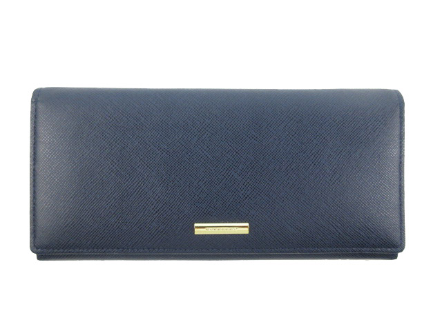 未使用品 バーバリー BURBERRY 長財布 ウォレット サフィアーノレザー 
