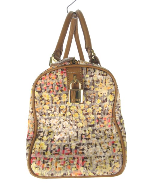 フェンディ　ズッカ柄エナメルボストンバッグ FENDI 状態完璧！ズッカ柄ミニボストンバッグのご紹介