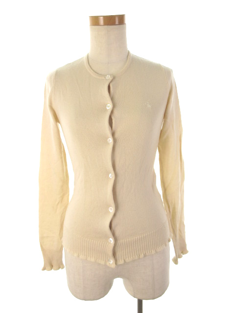 ラルフローレン Ralph Lauren カーディガン ニット 長袖 ウール クリーム系 M トップス 国内正規品 インパクト21 レディース 121 ベクトルパーク