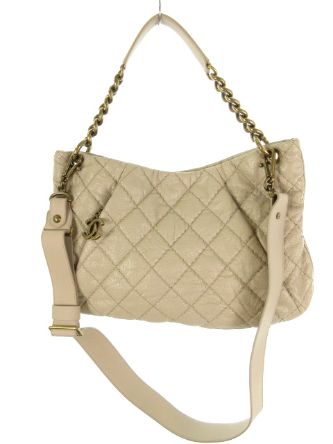 シャネル CHANEL ショルダーバッグ 斜めがけ 肩がけ 2WAY キャビア 