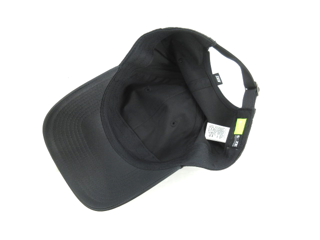 未使用品 ナイキ Nike キャップ Heritage86 ヘリテージ Air エアー ロゴ 刺繍 黒 ブラック 白 ホワイト 帽子 メンズ レディース 121 ベクトルパーク