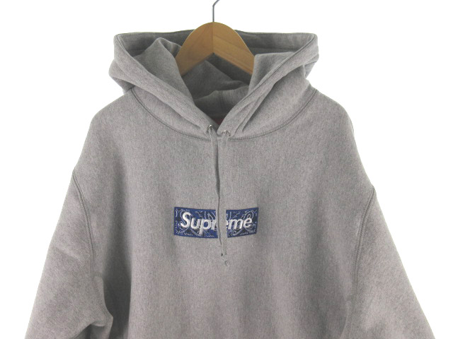 未使用品 シュプリーム SUPREME パーカー 長袖 Bandana Box Logo 
