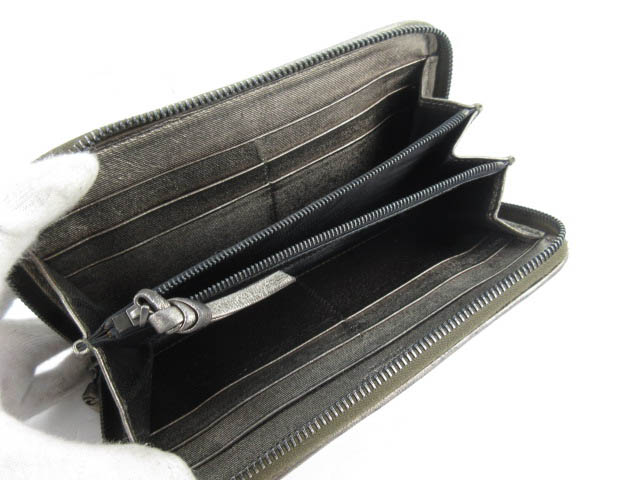ボッテガヴェネタ BOTTEGA VENETA 長財布 ウォレット ラウンドジップ