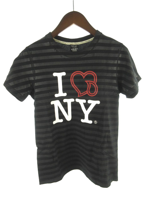 ナンバーナイン NUMBER (N)INE Tシャツ 半袖 NY ニューヨーク ハート  
