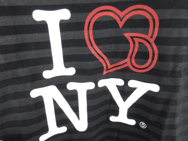 ナンバーナイン NUMBER (N)INE Tシャツ 半袖 NY ニューヨーク ハート