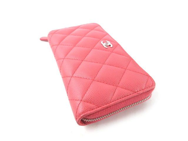 CHANEL シャネル 財布　キャビアスキン コインケース コンパクトウォレット CHANEL [正規ラッピング済] シャネル ジップ カードケース
