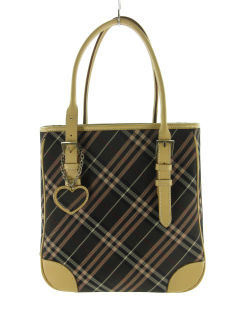 バーバリーブルーレーベル BURBERRY BLUE LABEL トートバッグ 肩がけ 