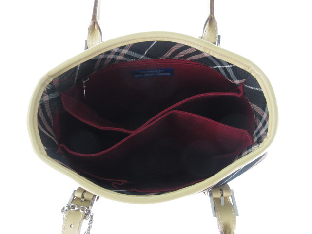 バーバリーブルーレーベル BURBERRY BLUE LABEL トートバッグ 肩がけ 