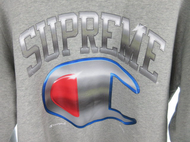 シュプリーム SUPREME Champion Chrome Crewneck チャンピオン 