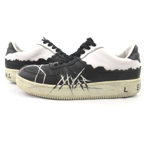 Myne マイン Edition 1 ミハラヤスヒロ スニーカー スター 星柄 Myr 黒 ブラック 白 ホワイト 41 約26ｃｍ 靴 メンズ 121 ベクトルパーク