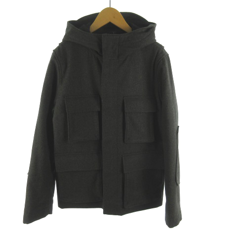 未使用品 ギャップ Gap マウンテンコート フード 中綿 エルボーパッチ ダークグリーン系 深緑 ウール S アウター メンズ 121 ベクトルパーク 未使用品 ギャップ Gap マウンテンコート フード 中綿 エルボーパッチ ダークグリーン系 深緑 ウール S アウター メンズ 121 ベクトルパーク