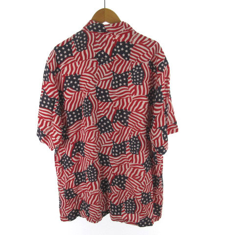 シュプリーム SUPREME シャツ 半袖 Flag Rayon S/S Shirt フラッグ 