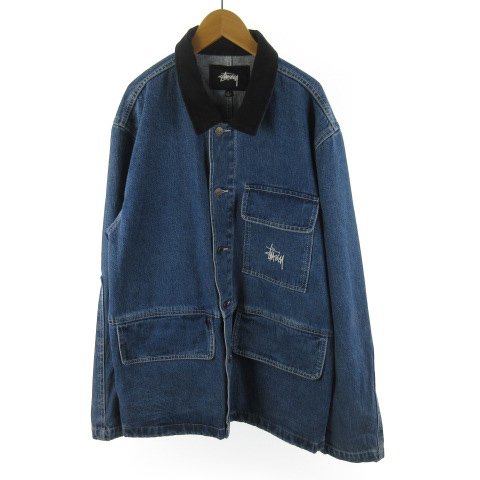 ステューシー STUSSY カバーオール ワークジャケット デニム Gジャン 