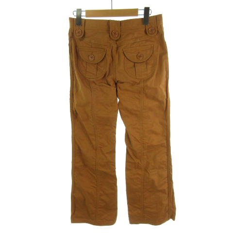 マークジェイコブス MARC JACOBS チノパン パンツ フレアー 茶  