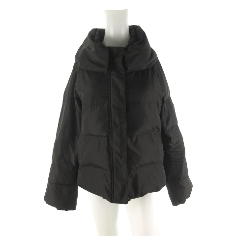 アズールバイマウジー Azul By Moussy 中綿 ジャケット ブルゾン フェイクダウン スタンドカラー 2507aq 黒 ブラック M アウター レディース 121 ベクトルパーク