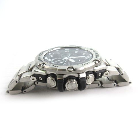 美品 G-SHOCK G-STEEL GST-B100D 5513 ソーラ-
