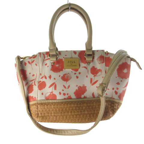 ジルバイジルスチュアート Jill By Jillstuart ショルダーバッグ ハンドバッグ 2way 花柄 フラワー Pvc ベージュ ライトグレー オレンジ 鞄 レディース 121 ベクトルパーク ジルバイジルスチュアート Jill By Jillstuart ショルダーバッグ ハンドバッグ 2way 花柄 フラワー Pvc ベージュ ライトグレー オレンジ 鞄 レディース 121 ベクトルパーク
