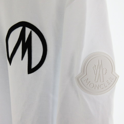 未使用品 モンクレール MONCLER ロンTシャツ カットソー 長袖 ロゴ 