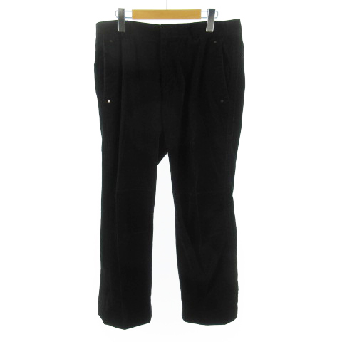 カルバンクラインシーケー Calvin Klein C K コーデュロイパンツ 細畝 黒 ブラック コットン 33 ボトムス オンワード樫山 メンズ 121 ベクトルパーク