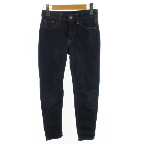 アズールバイマウジー Azul By Moussy デニムパンツ スキニー Skinny Denim インディゴ 濃紺 ストレッチ 22 ボトムス レディース 121 ベクトルパーク