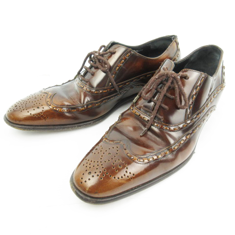 ドルチェ&ガッバーナ ドルガバ DOLCE&GABBANA ウイングチップ ドレス  