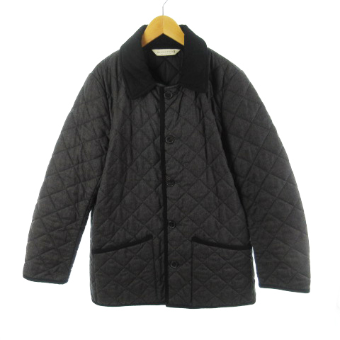 マッキントッシュ Mackintosh キルティング コート ジャケット 中綿 J1 チャコールグレー ブラック 黒 40 株 マッキントッシュジャパン メンズ 121 ベクトルパーク