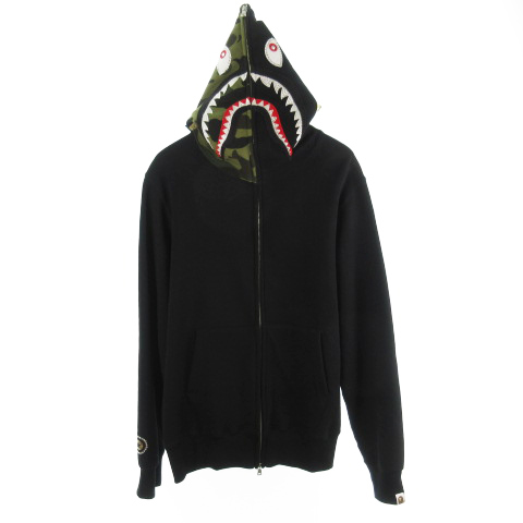 アベイシングエイプ A BATHING APE スウェット パーカー ジップアップ 