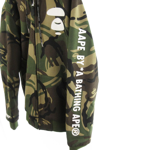 未使用品 アベイシングエイプ A BATHING APE パーカー ジップアップ 