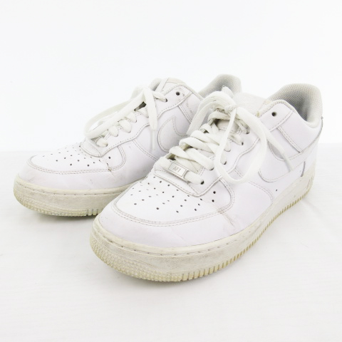 ナイキ NIKE 315122-111/AIR FORCE 1 `07/エアフォース1/ホワイト 白 スニーカー US8.5 26.5ｃｍ 靴 メンズ