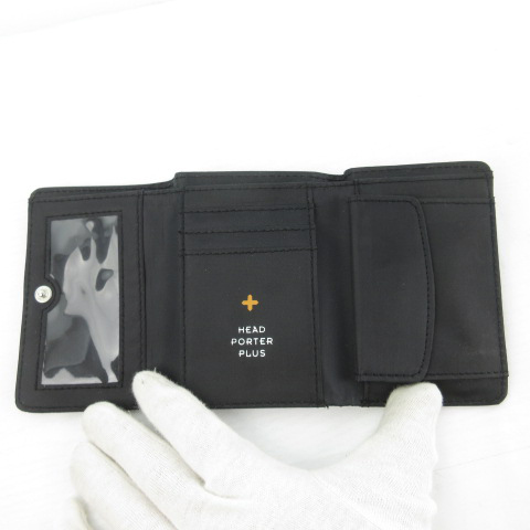 ヘッドポータープラス HEAD PORTER PLUS 三つ折り財布 ウォレット 型 