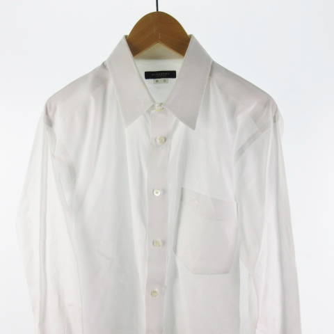 BURBERRY ホワイト 長袖シャツ BURBERRY（バーバリー） 【並行輸入品】 メンズ 長袖シャツ SHERFIELD