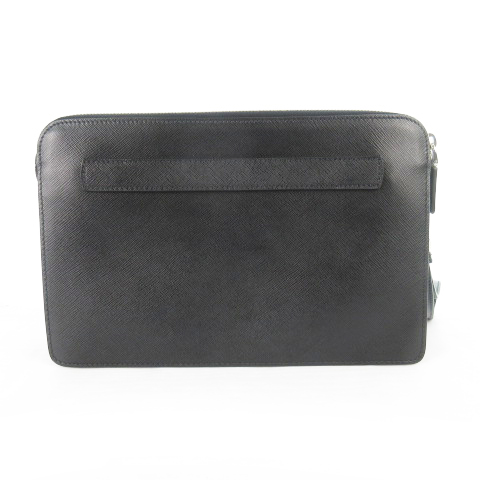 未使用品 プラダ PRADA セカンドバッグ クラッチバッグ クロコ