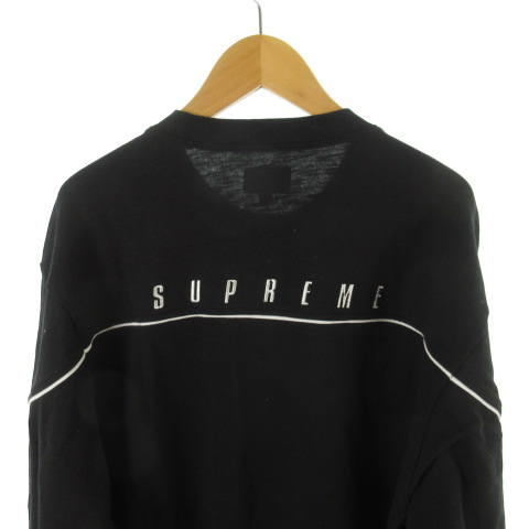 未使用品 シュプリーム SUPREME ロンTシャツ 長袖 バックロゴ 刺繍 