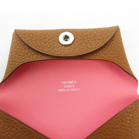 未使用品 エルメス HERMES バスティア 小銭入れ コインケース 
