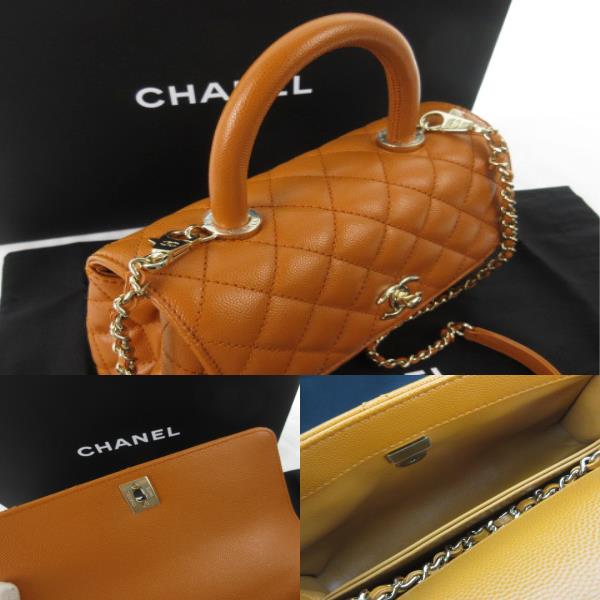 未使用品 シャネル CHANEL ショルダーバッグ ハンドバッグ ココ 