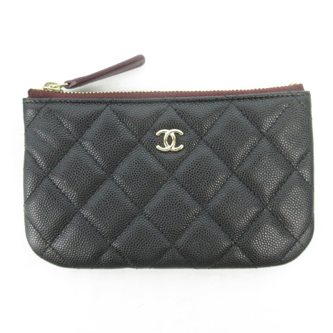 未使用品 シャネル CHANEL ミニポーチ 小銭入れ コインケース 
