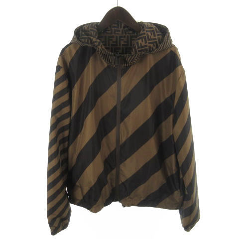 フェンディ FENDI リバーシブルジャケット ウィンドブレーカー 
