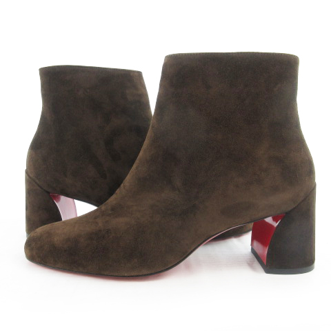 未使用品 クリスチャンルブタン Christian louboutin ショートブーツ 