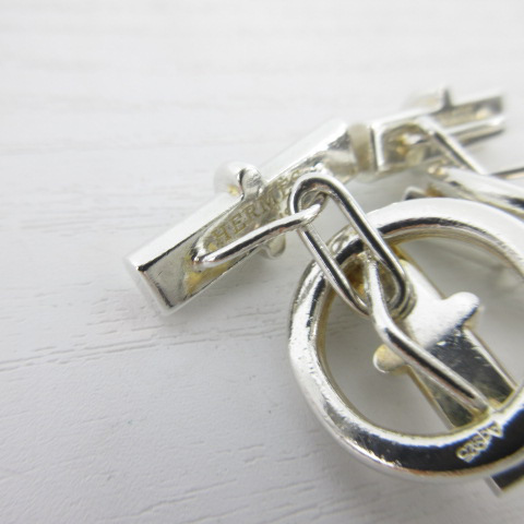 エルメス　HERMES 　カフスボタン　リンクス　シェーヌダンクル　SV925 エルメス HERMES カフスボタン リンクス シェーヌダンクル SV925
