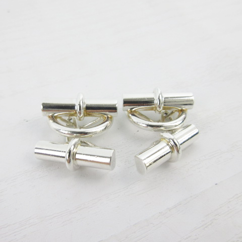 エルメス　HERMES 　カフスボタン　リンクス　シェーヌダンクル　SV925 エルメス HERMES カフスボタン リンクス シェーヌダンクル SV925