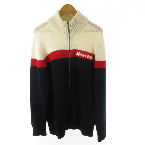 モンクレール MONCLER TRICOT CARDIGAN トリコロール ニット